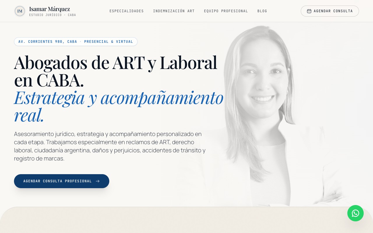 Dra. Isamar Márquez — Estudio Jurídico