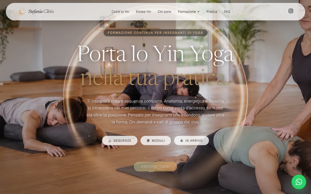 Stefania Cibin — Yoga & Bienestar